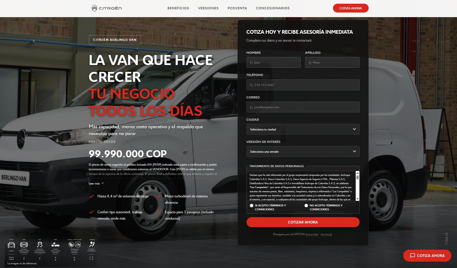 Preview of the Citroën Berlingo Van project