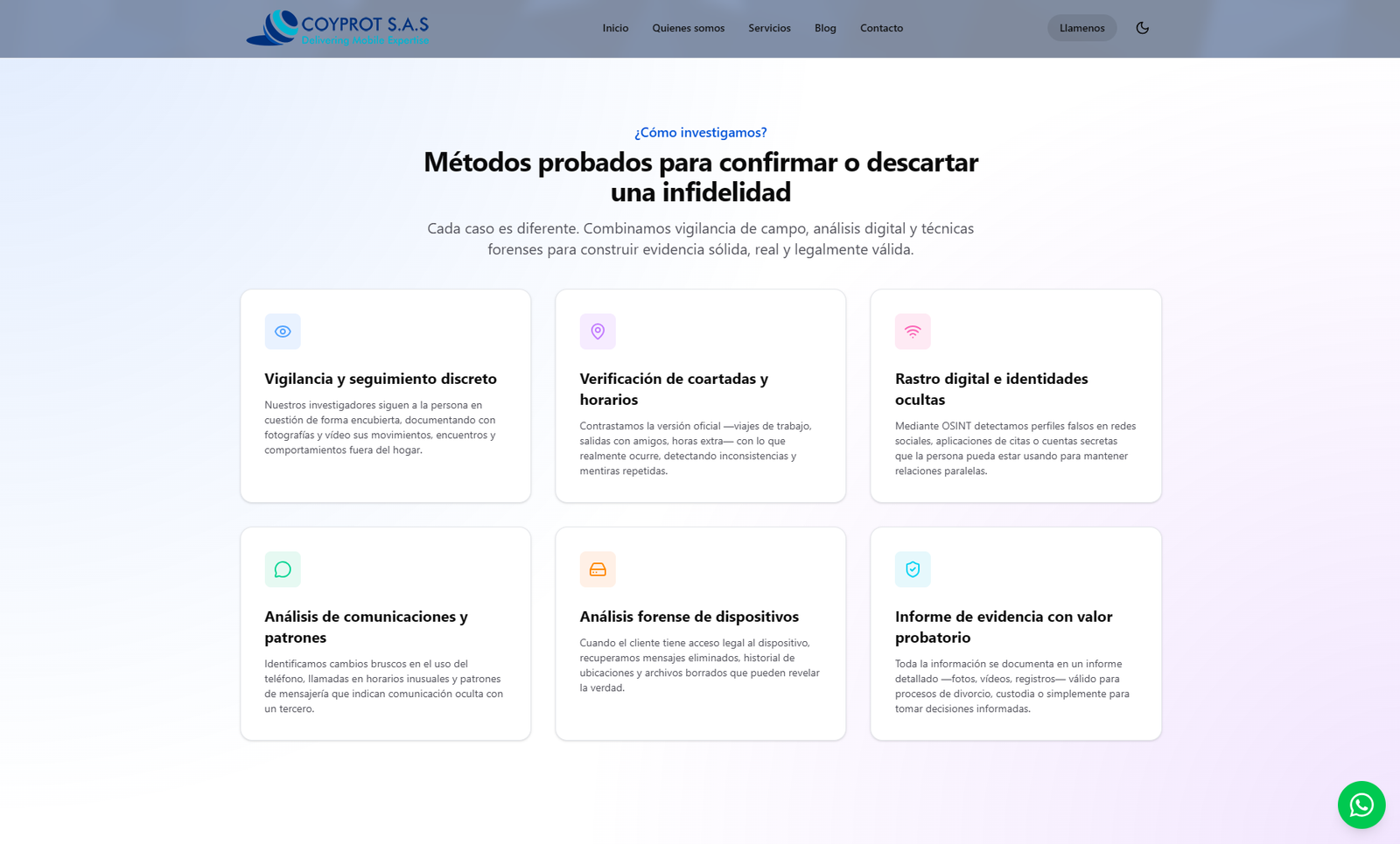 Preview of the Coyprot · Infidelity project