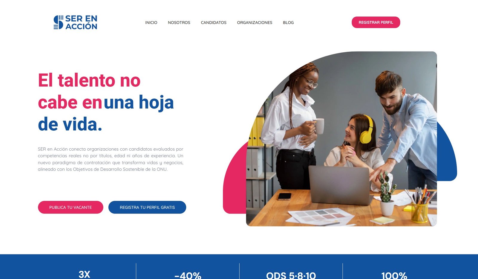 Preview of the Ser En Acción project